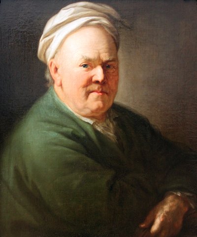Portrait of Philipp Daniel Lippert by Anton Graff